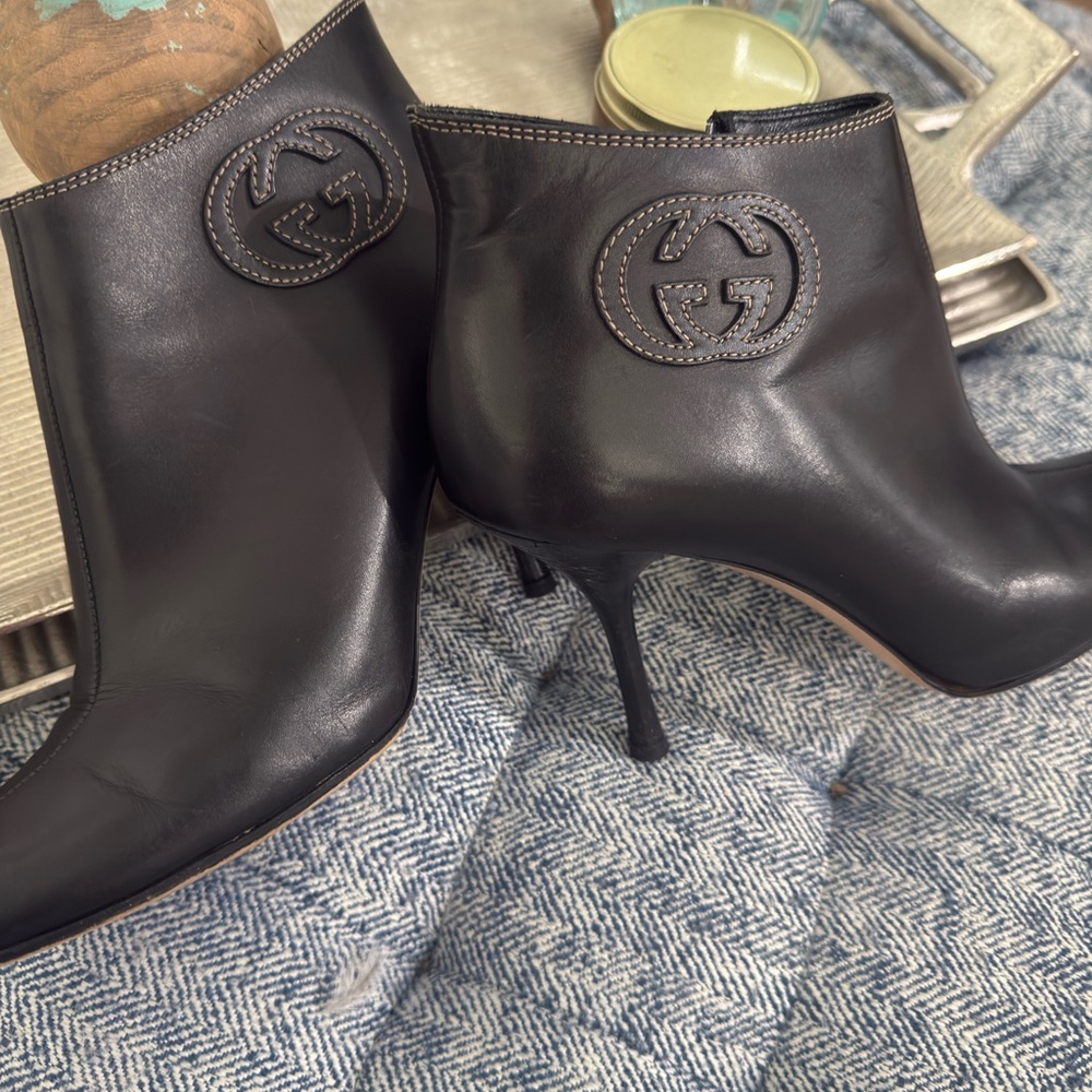 Gucci Black Women's Ankle Boots